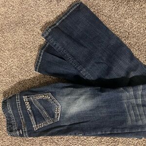 (Long - 36)Rock & Roll Denim Low Rise Jeans